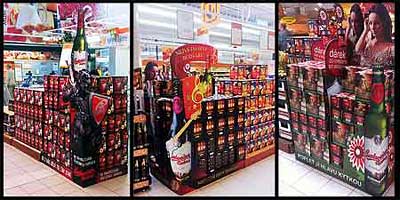 Unique palette exposition for Budvar