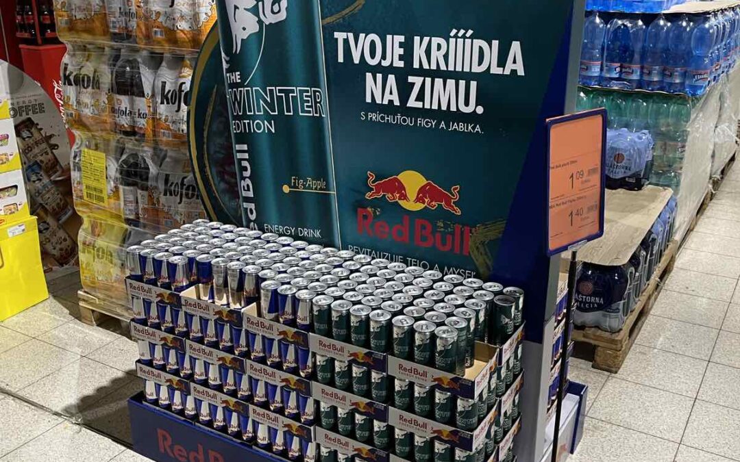 Nová zimní edice, která vám dá křídla: Red Bull s příchutí jablka a fíku