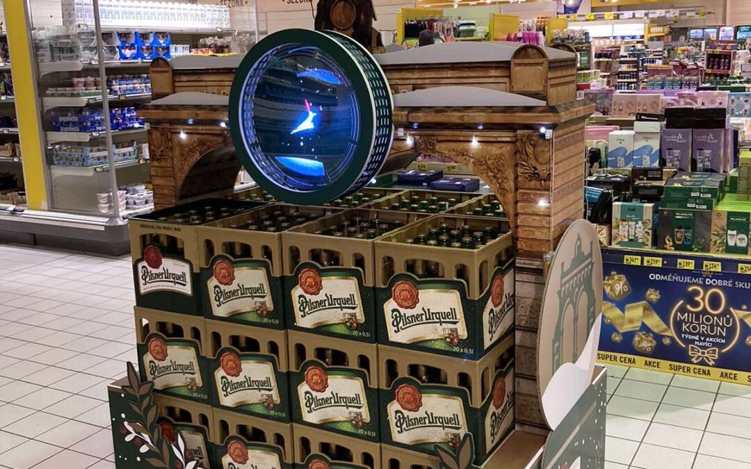 Celebrate Christmas with a unique Pilsner Urquell activation