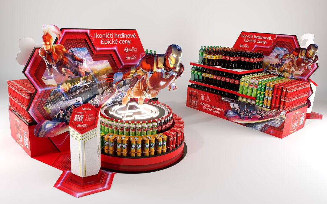 Marvel heroes call for competition in Coca-Cola’s in-store campaign