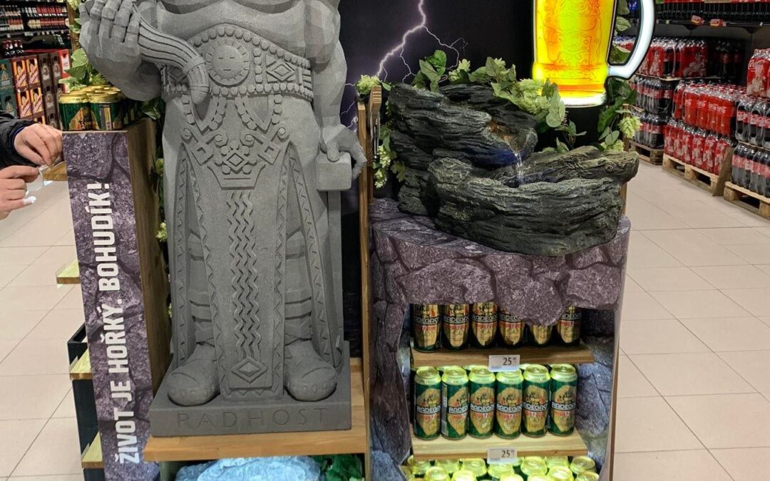 Radegast attracts by bitterness as well as light and sound effects. The new activation will hit the human senses