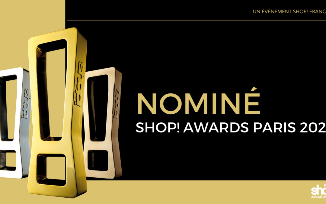 DAGO displays received two nominations for the SHOP! France Awards 2023