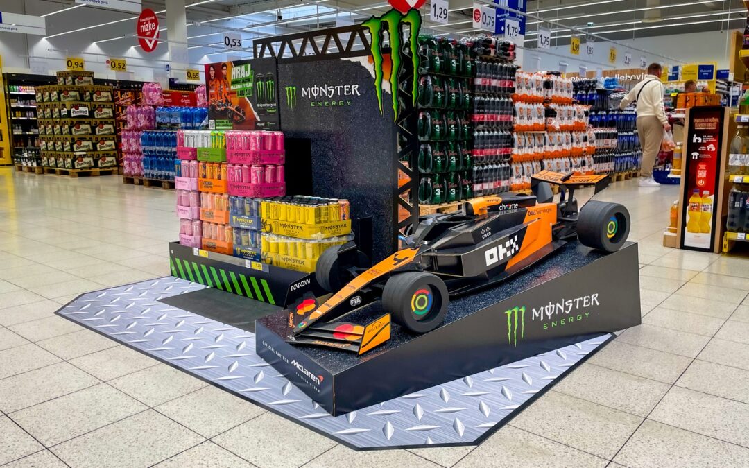 Monster shop-in-shop s formulí: marketing na plný plyn