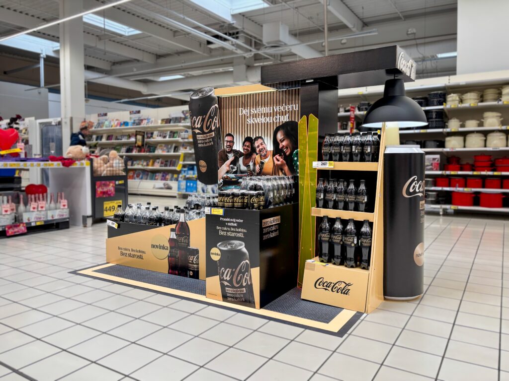 In-store Coca-Cola display 1